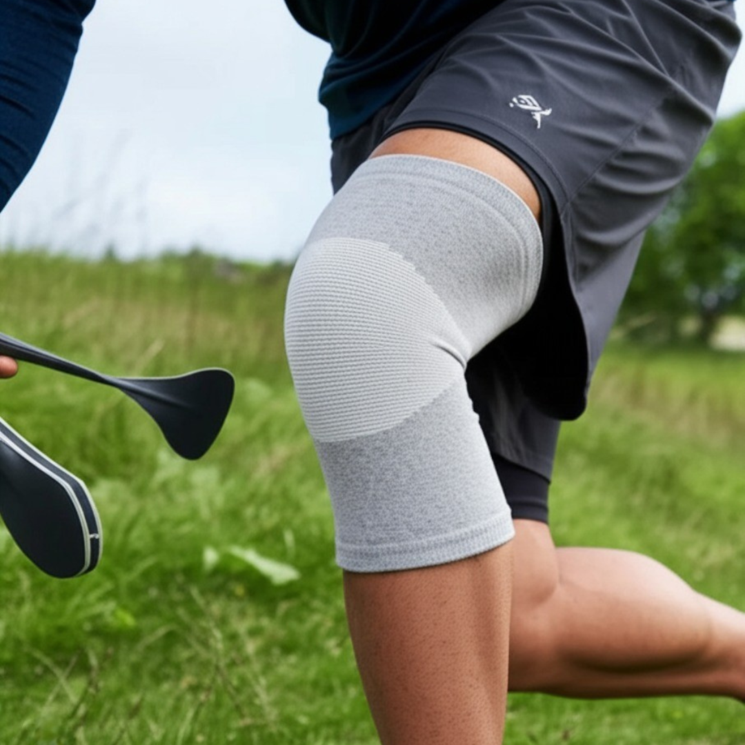 Premium Bamboo Knee Sleeve (Single)