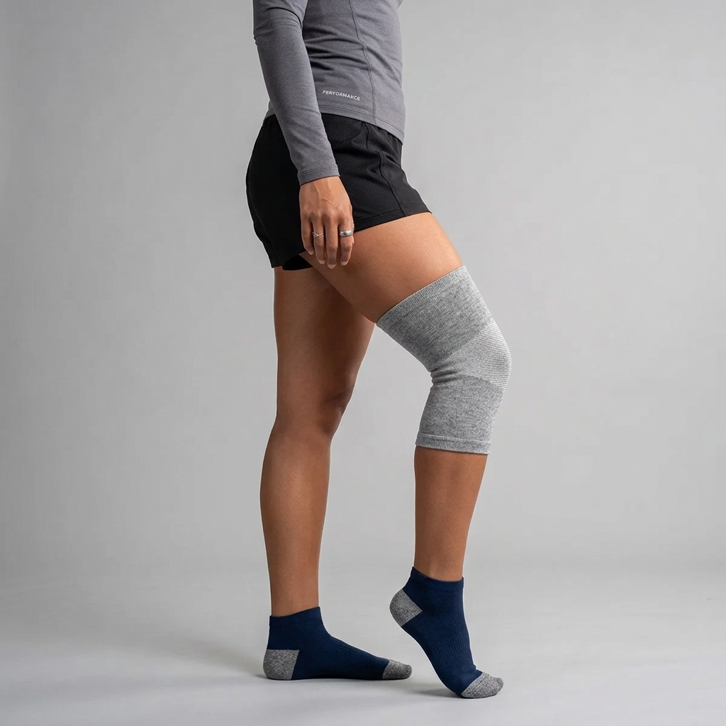 Premium Bamboo Knee Sleeve (Single)