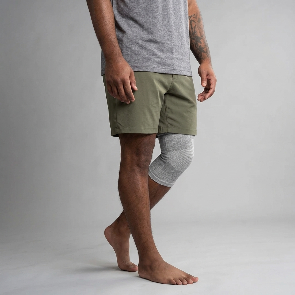 Premium Bamboo Knee Sleeve (Single)